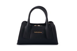 Lucky Bees Bolso Negro CUERO DE POLIVINILO